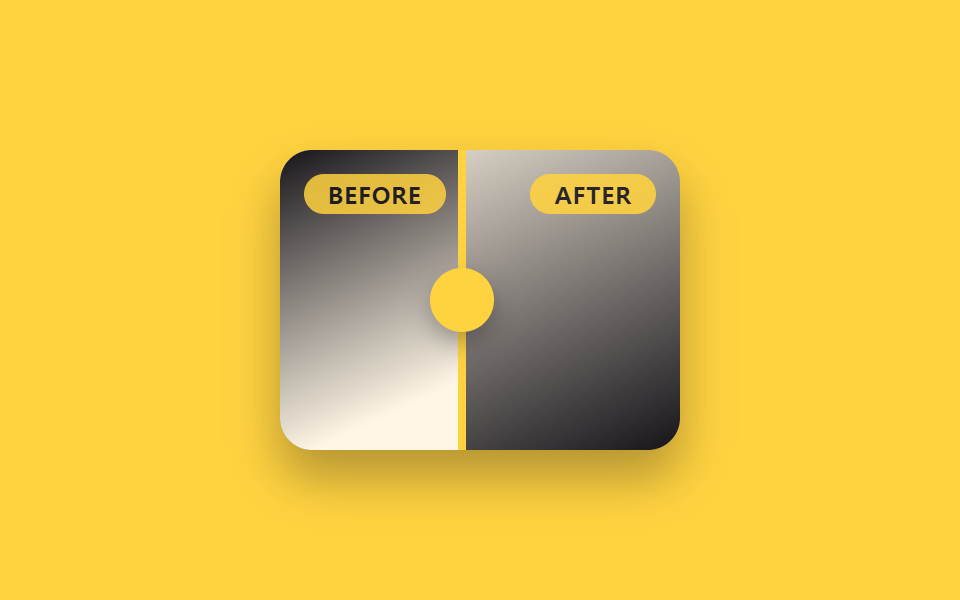 BEFORE·AFTER 라벨 배지