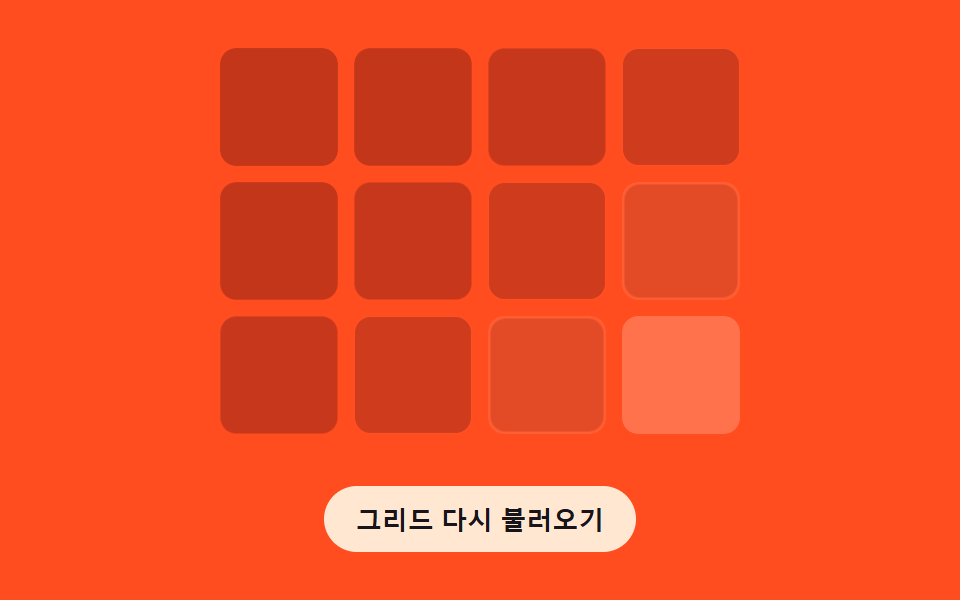 격자선이 거리순으로 나타나는 차트 로딩