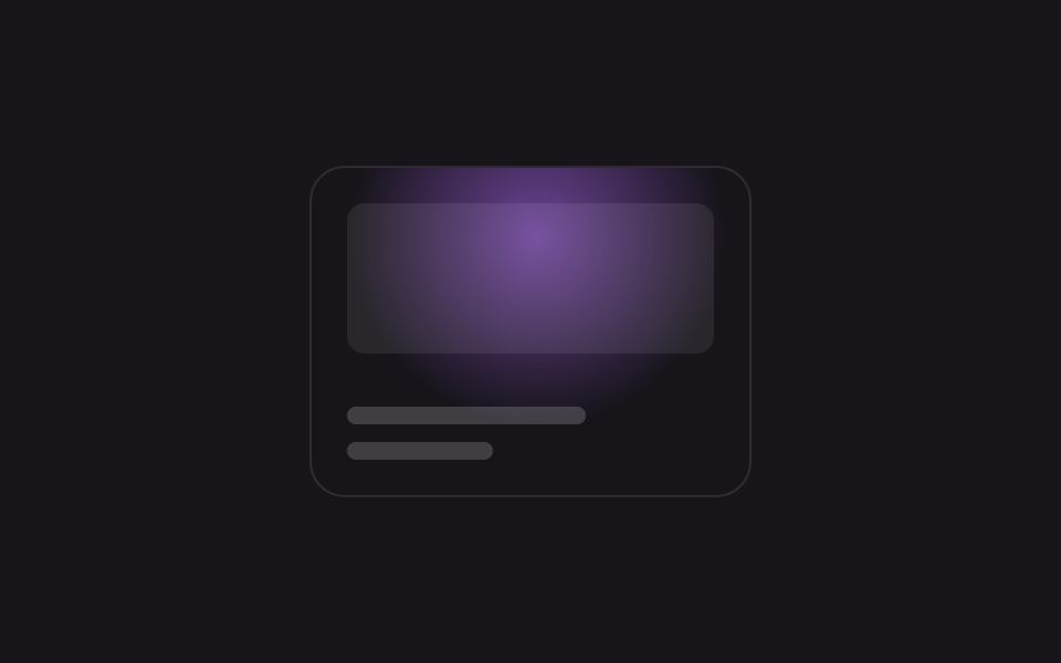 Card glow đèn rọi