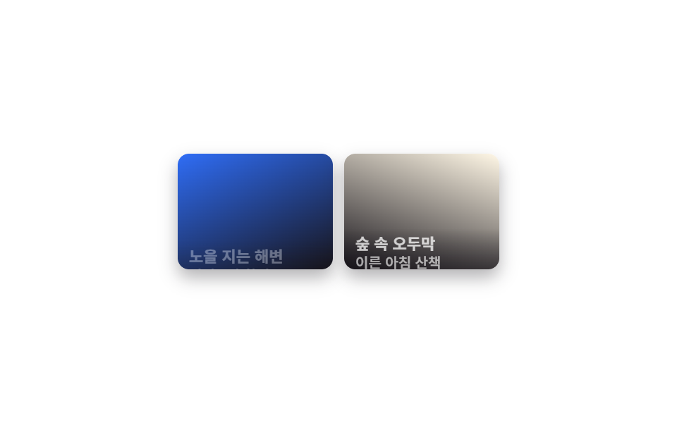 호버 캡션 오버레이
