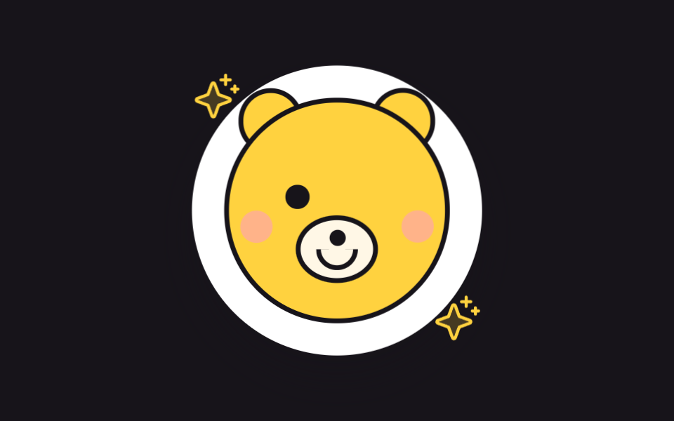 Sticker pop-in — Cute CSS Animations: 9 Kawaii Character Demos