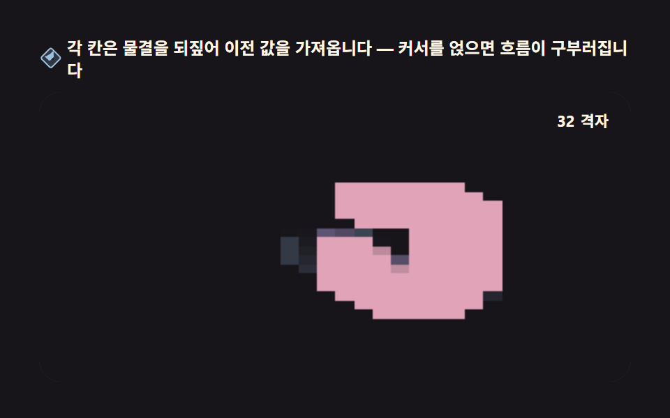 유체 시뮬레이션 9종 — 캔버스 연기·잉크 격자 계산 (WebGL 없이)