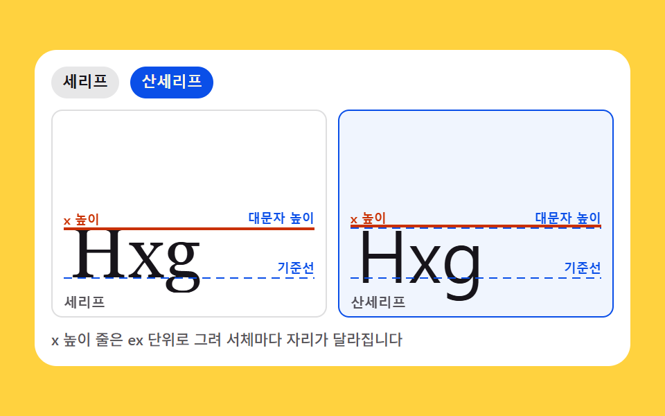 폰트 해부 카드