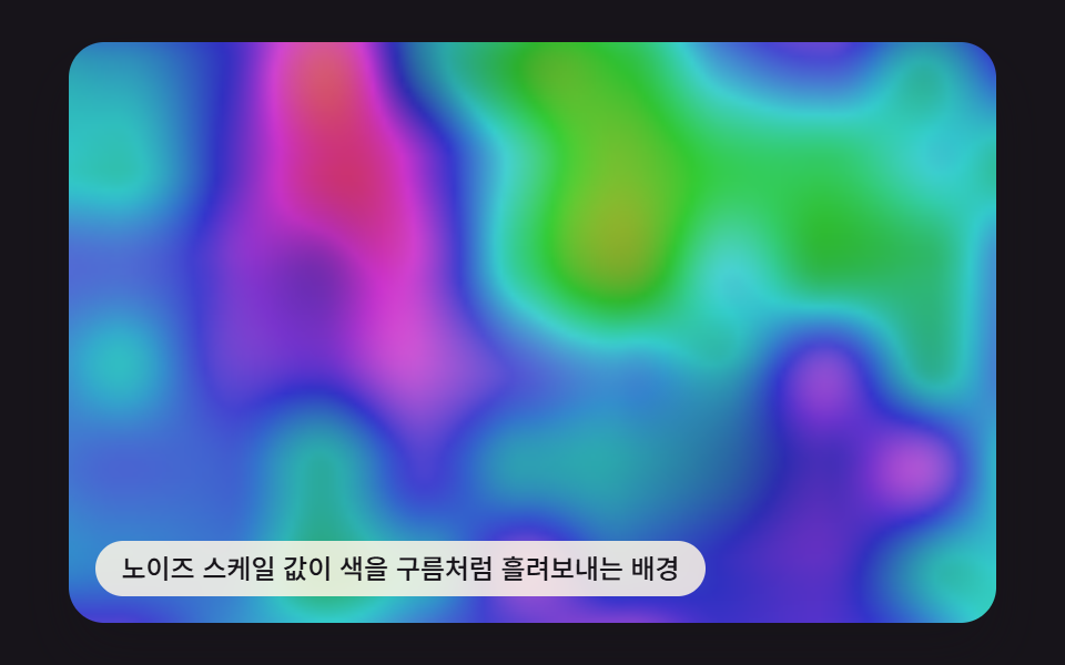 Noise-Driven Hue Flow