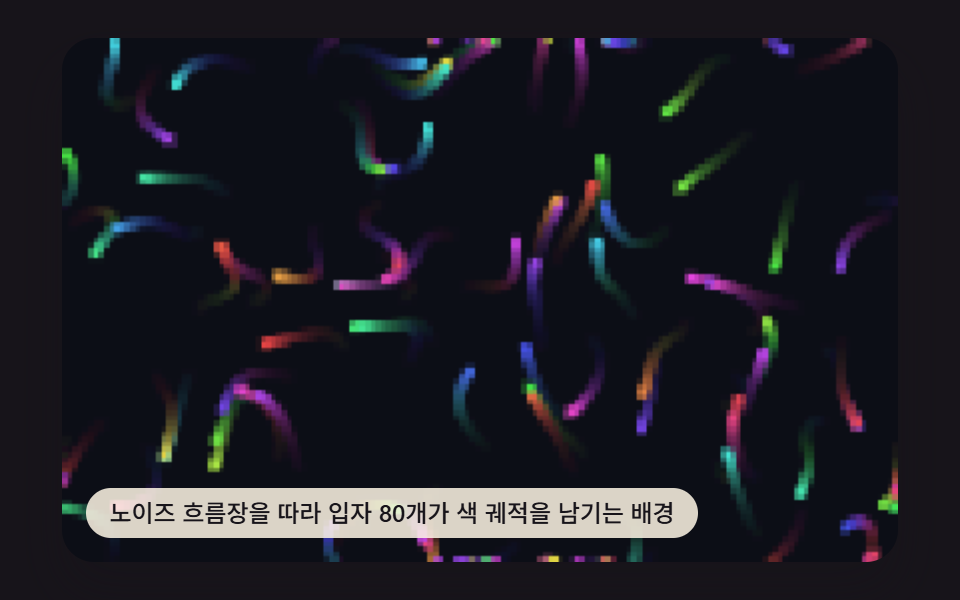흐름장 입자 드리프트