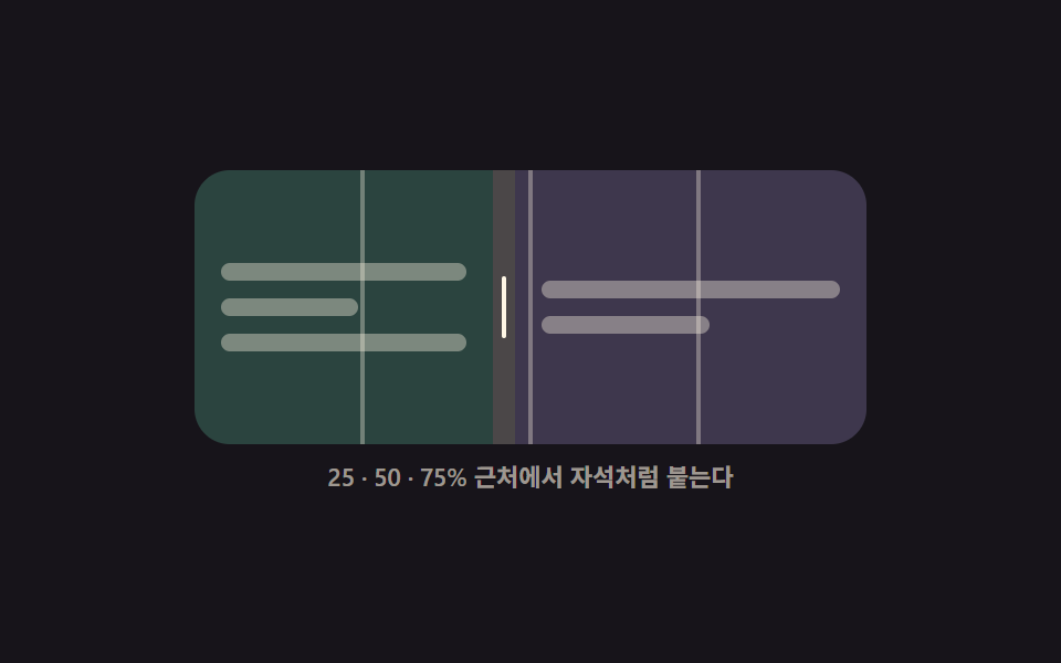 스냅 가이드라인