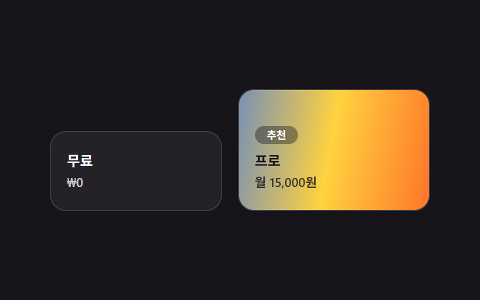 강조 플랜 홀로그램